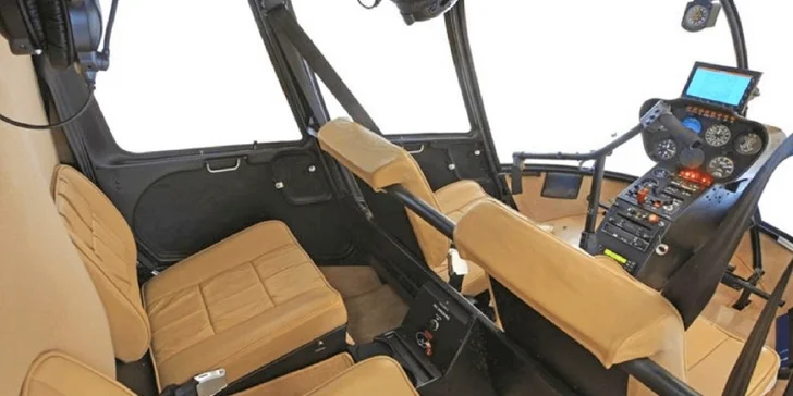 Vyhliadkový let americkým vrtuľníkom ROBINSON R44 pre 3 pasažierov