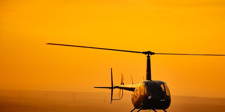 Vyhliadkový let americkým vrtuľníkom ROBINSON R44 pre 3 pasažierov
