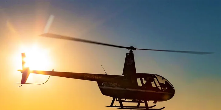 Vyhliadkový let americkým vrtuľníkom ROBINSON R44 pre 3 pasažierov