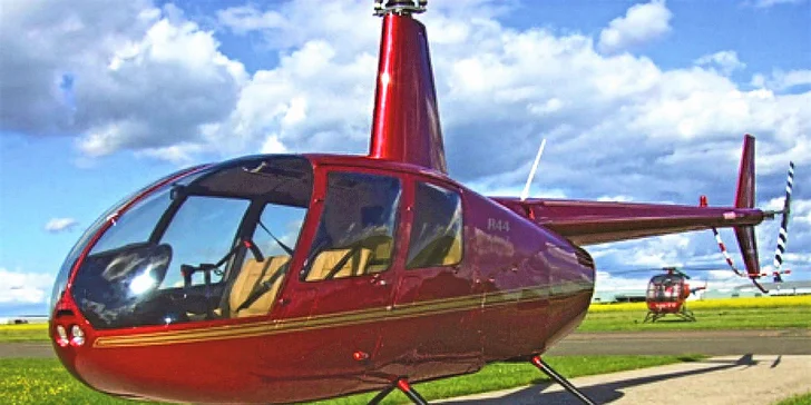 Vyhliadkový let americkým vrtuľníkom ROBINSON R44 pre 3 pasažierov