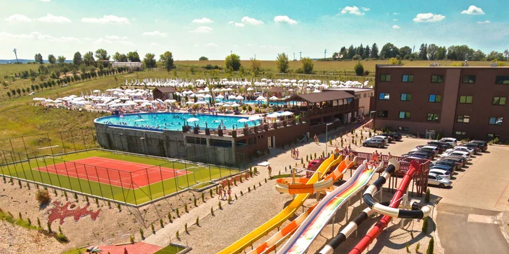 Letná dovolenka v Miraj Resort**** s morským kúpaliskom s bazénmi a tobogánmi a neobmedzeným wellness