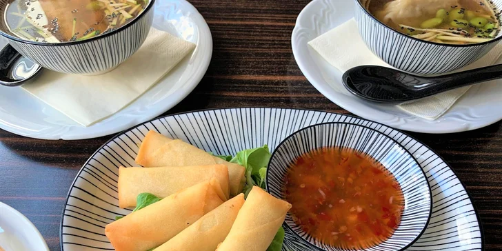 Letné degustačné menu teplých japonských jedál pre 2 osoby