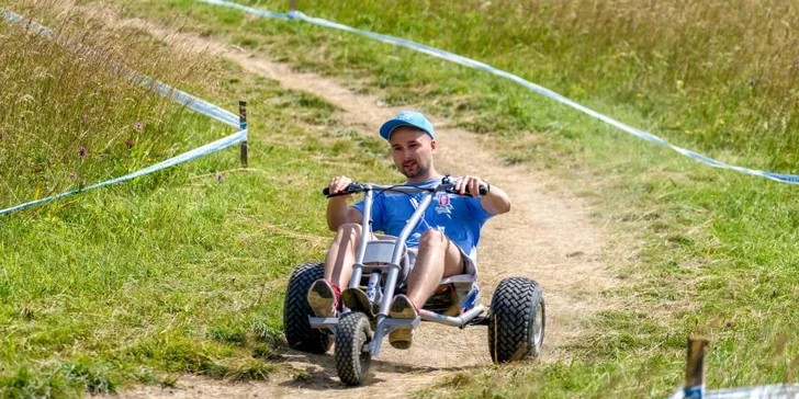 Zábavná adrenalínová jazda z Maliného Brda na horskej káre!