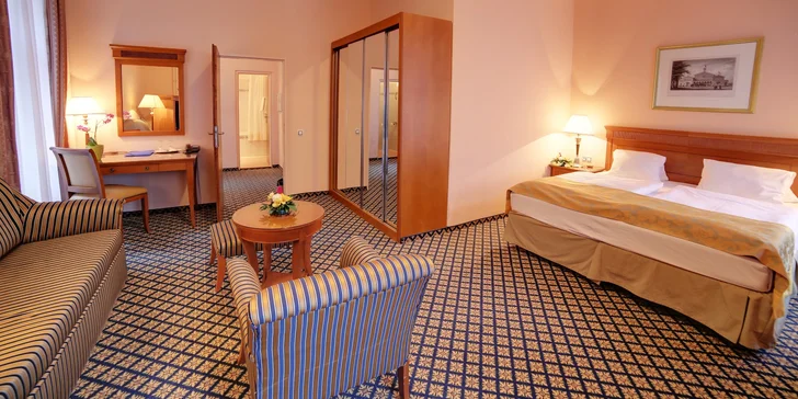 Nezabudnuteľný pobyt v Karlových Varoch: kúpeľný hotel s plnou penziou a procedúrami