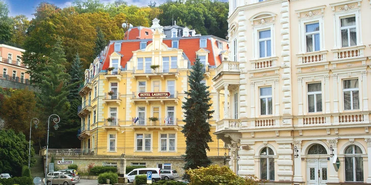 Nezabudnuteľný pobyt v Karlových Varoch: kúpeľný hotel s plnou penziou a procedúrami
