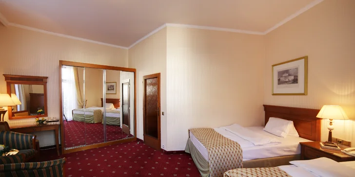 Nezabudnuteľný pobyt v Karlových Varoch: kúpeľný hotel s plnou penziou a procedúrami