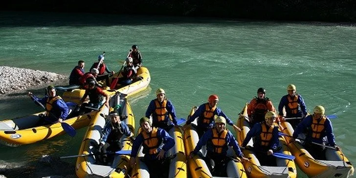 Dvojdňový dobrodružný rafting v rakúskych Alpách !