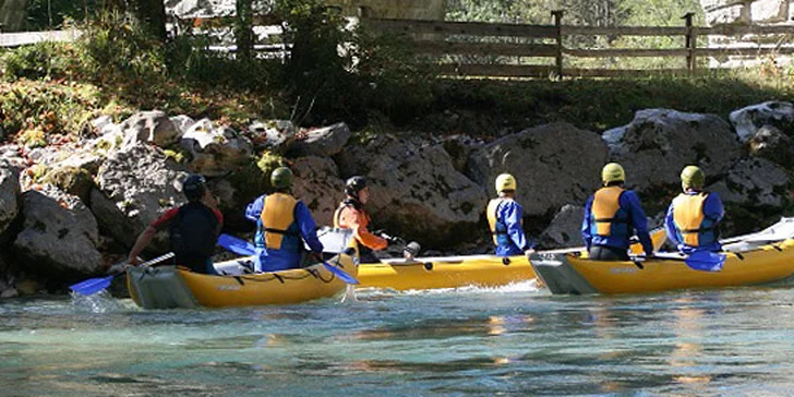 Dobrodružný rafting v rakúskych Alpách - leto 2014