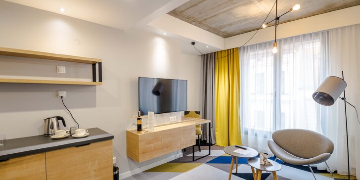 Komfortné apartmány v centre Krakova: pobyt s raňajkami alebo polpenziou a vstupom do saunária