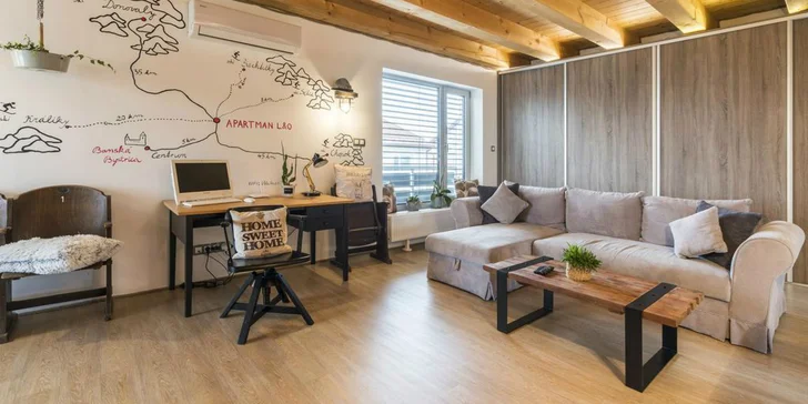Štýlové apartmány v blízkosti Banskej Bystrice: vkusný interiér a bohaté možnosti trávenia voľného času