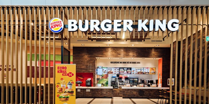 Akcia na 1 + 1 menu zdarma v Burger Kingu: Bratislava, Košice