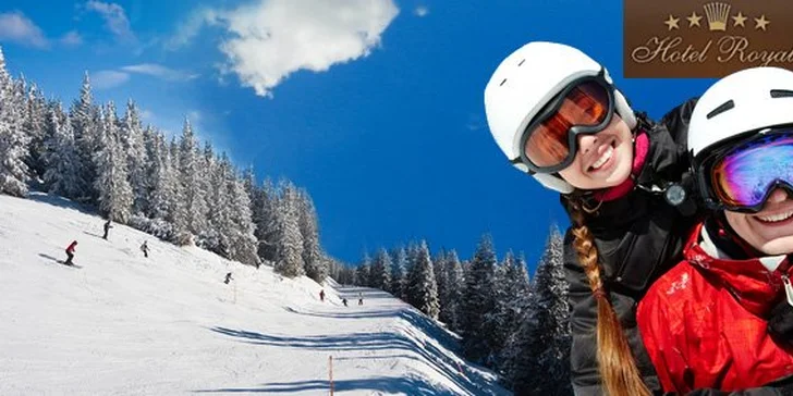 99 eur za 3-dňový pobyt pre DVE osoby v hoteli ROYAL Látky vo Veporských vrchov. Lyžovačka a relax vo vysokohorskom prostredí!