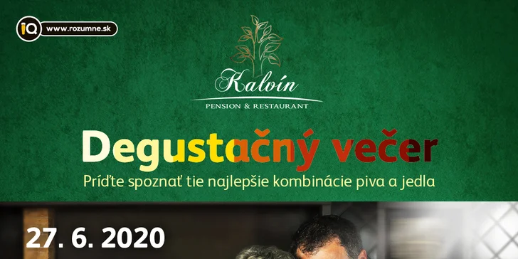 Chmeľové potešenie na degustačnom večeri "Sedem chutí piva"