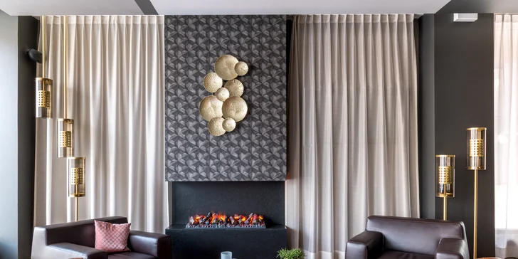 4* dizajnový hotel na dohľad od Pražského hradu: moderná izba a raňajky