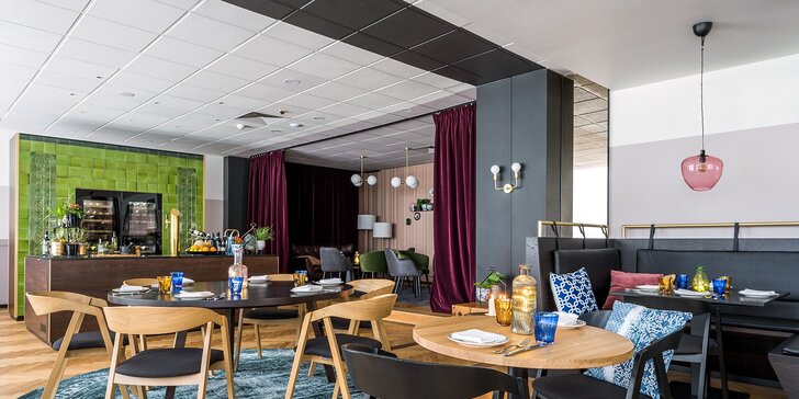 4* dizajnový hotel na dohľad od Pražského hradu: moderná izba a raňajky