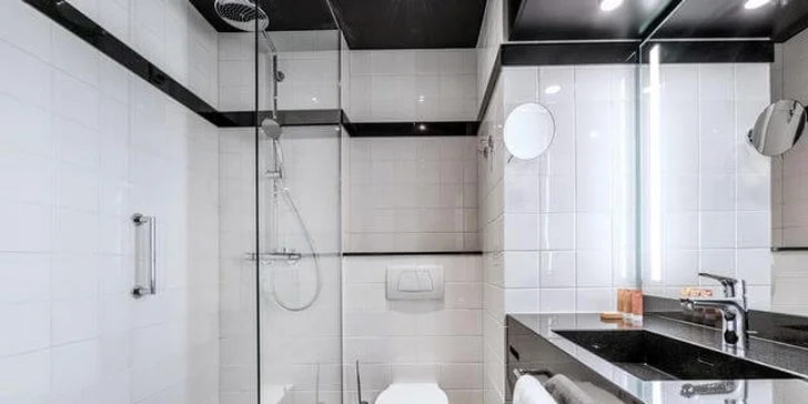 4* dizajnový hotel na dohľad od Pražského hradu: moderná izba a raňajky