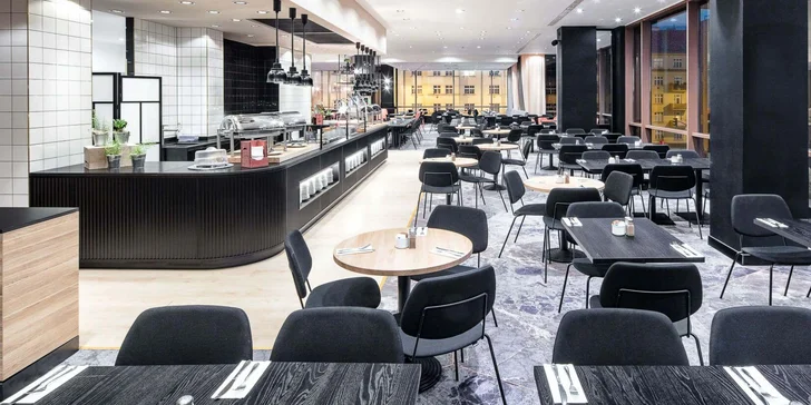 4* dizajnový hotel na dohľad od Pražského hradu: moderná izba a raňajky