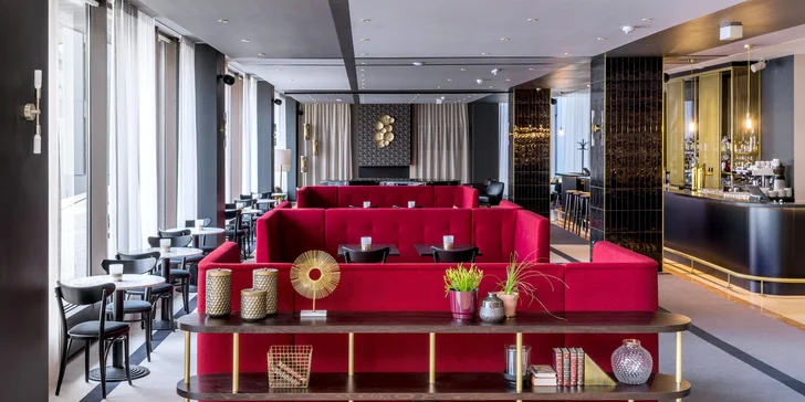 4* dizajnový hotel na dohľad od Pražského hradu: moderná izba a raňajky