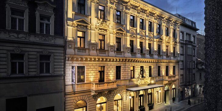 Pobyt v luxusnom hoteli Cosmopolitan v centre Prahy a raňajky u Zdeňka Pohlreicha