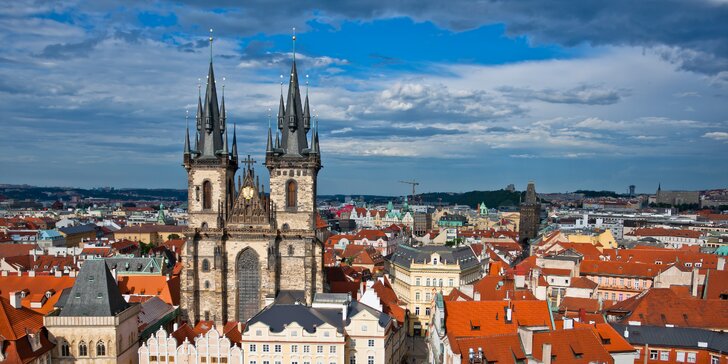 Pobyt v historickom centre Prahy: elegantné izby a bohaté bufetové raňajky