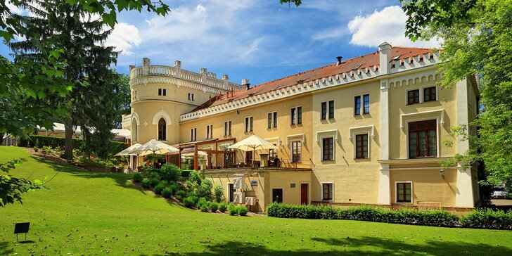 Romantický pobyt so zámockými raňajkami, 4-chodovou večerou i wellness v hoteli Chateau St. Havel****