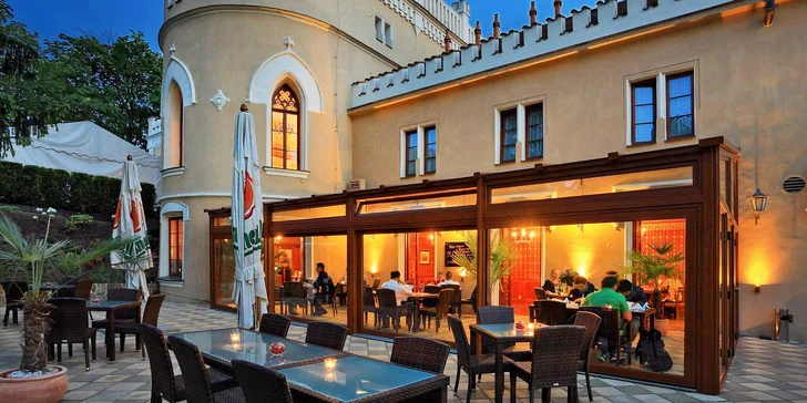 Romantický pobyt so zámockými raňajkami, 4-chodovou večerou i wellness v hoteli Chateau St. Havel****