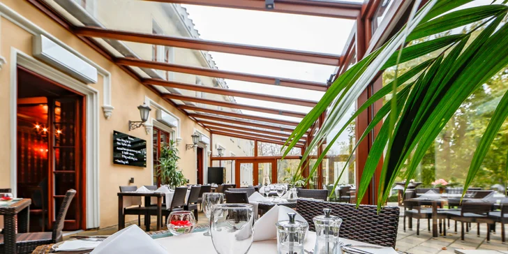 Romantický pobyt so zámockými raňajkami, 4-chodovou večerou i wellness v hoteli Chateau St. Havel****