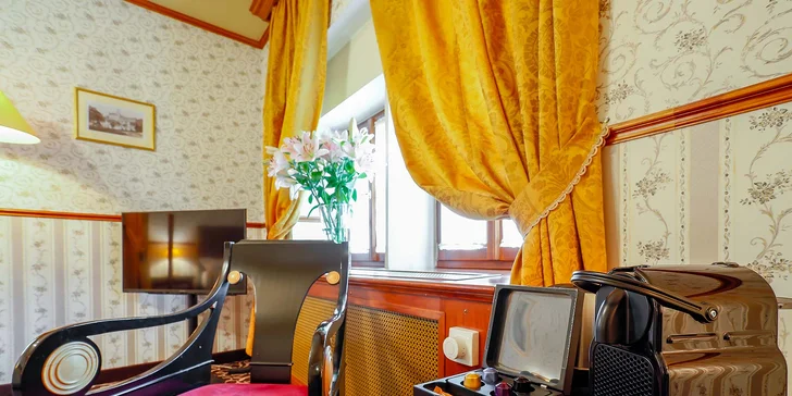 Romantický pobyt so zámockými raňajkami, 4-chodovou večerou i wellness v hoteli Chateau St. Havel****