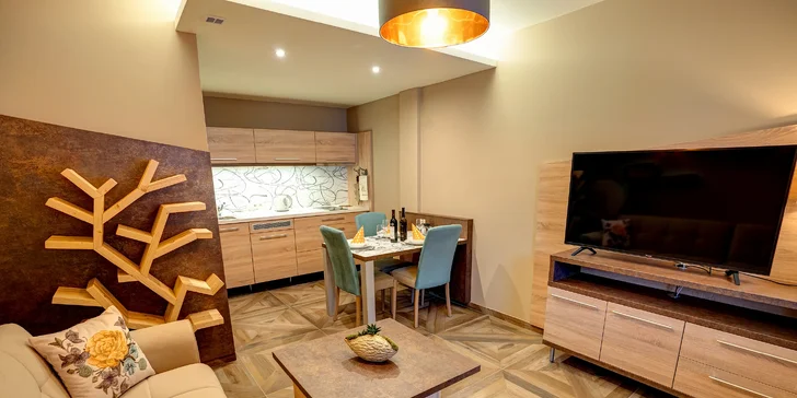 Pobyt v Jasnej - moderné, kompletne zariadené apartmány vhodné pre páry aj väčšie rodiny