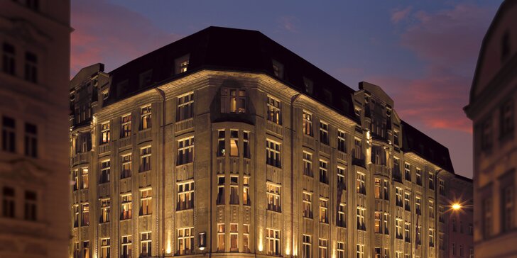 Luxusný hotel Art Deco Imperial: izba Deluxe a raňajky u Zdeňka Pohlreicha