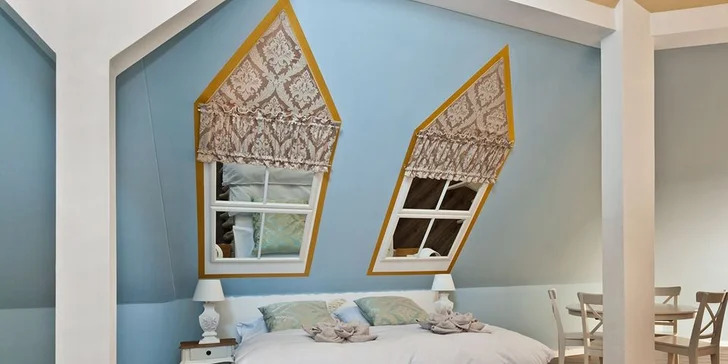 Romantický pobyt v srdci Prahy: elegantný apartmán s raňajkami a večerou