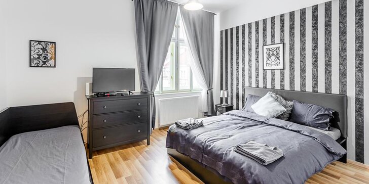 Apartmány pri Vltave až pre 7 osôb: pobyt s raňajkami alebo polpenziou