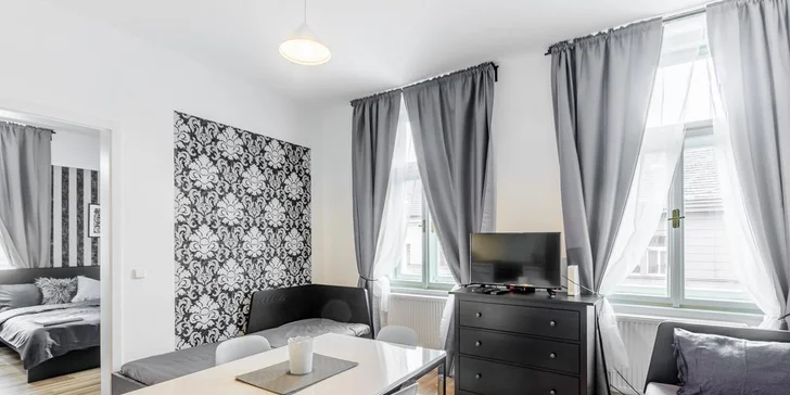 Apartmány pri Vltave až pre 7 osôb: pobyt s raňajkami alebo polpenziou