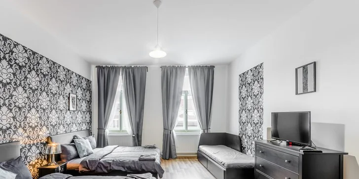 Apartmány pri Vltave až pre 7 osôb: pobyt s raňajkami alebo polpenziou