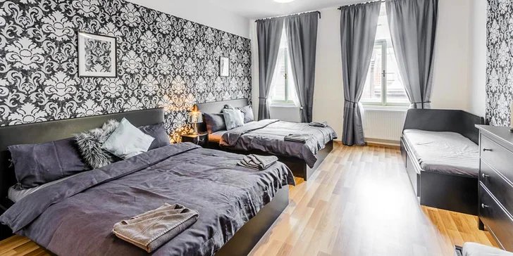 Apartmány pri Vltave až pre 7 osôb: pobyt s raňajkami alebo polpenziou
