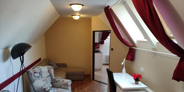 Romantika v pražskom penzióne s raňajkami a možnosťou wellnessu