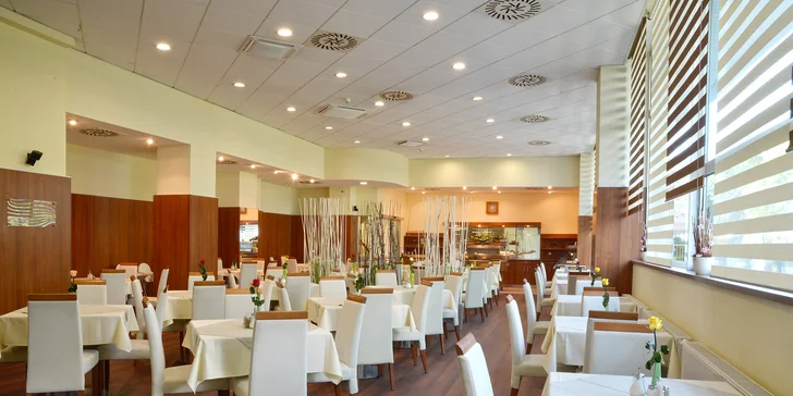 4* hotel v Brne: raňajky, večera a strešné wellness