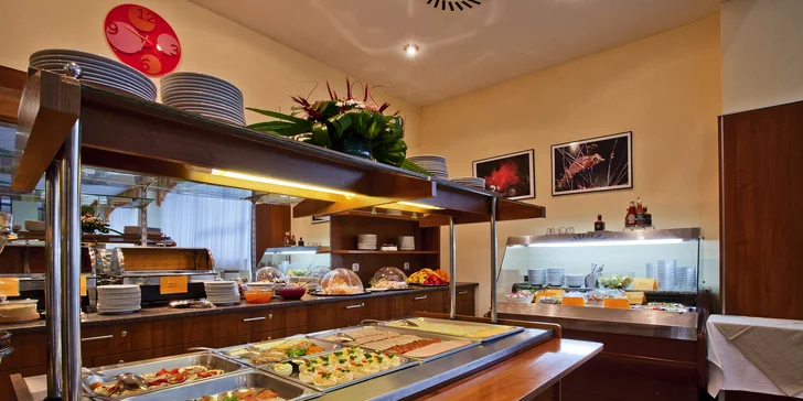 4* hotel v Brne: raňajky, večera a strešné wellness