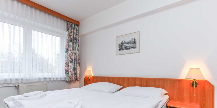 3* hotel Astra v pokojnej časti Prahy: pobyt s raňajkami