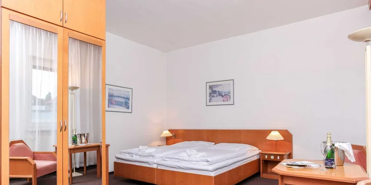 3* hotel Astra v pokojnej časti Prahy: pobyt s raňajkami