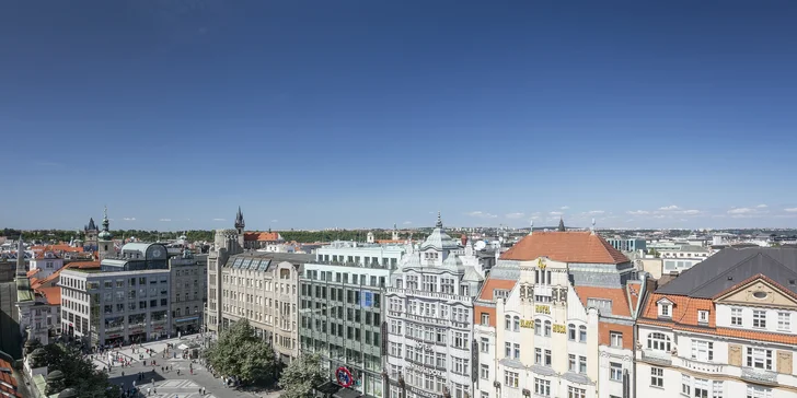 Pytloun Boutique Hotel Prague na Václavskom námestí s raňajkami a tapas