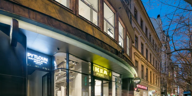 Pytloun Boutique Hotel Prague na Václavskom námestí s raňajkami a tapas