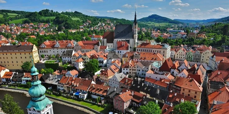 Romantický pobyt v centre Českého Krumlova: elegantné izby a špičková gastronómia