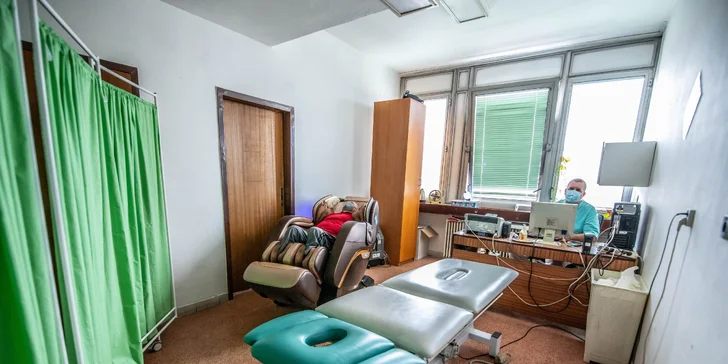 Prístrojová masáž celého tela vo fyzioterapeutickej ambulancii