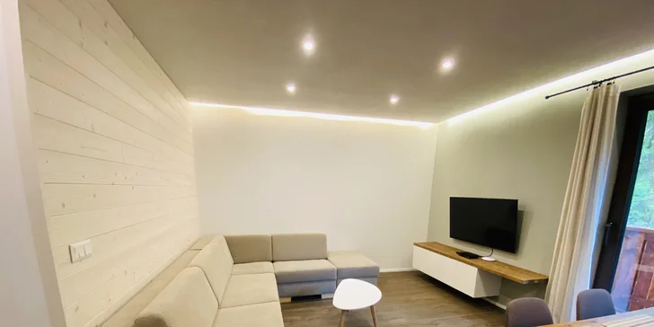 Pobyt v apartmánovom dome Večernica na južnej strane Chopku pre 4 - 6 osôb