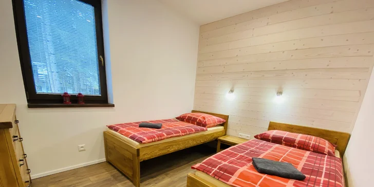 Pobyt v apartmánovom dome Večernica na južnej strane Chopku pre 4 - 6 osôb