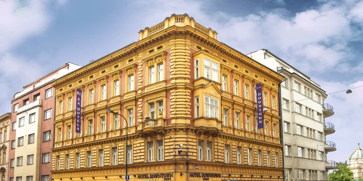 4* hotel v centre Prahy: variant so vstupom do wellness i vstupenkami na zaujímavé miesta