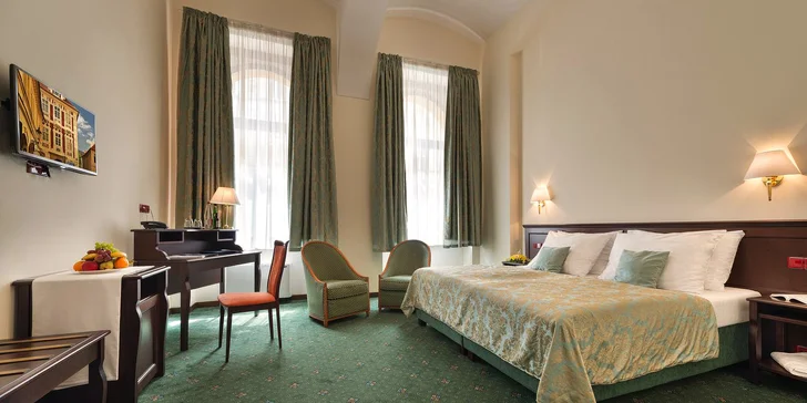 4* hotel v centre Prahy: variant so vstupom do wellness i vstupenkami na zaujímavé miesta