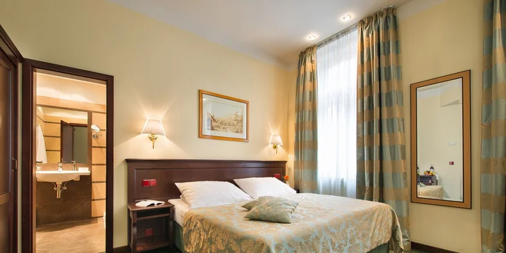 4* hotel v centre Prahy: variant so vstupom do wellness i vstupenkami na zaujímavé miesta