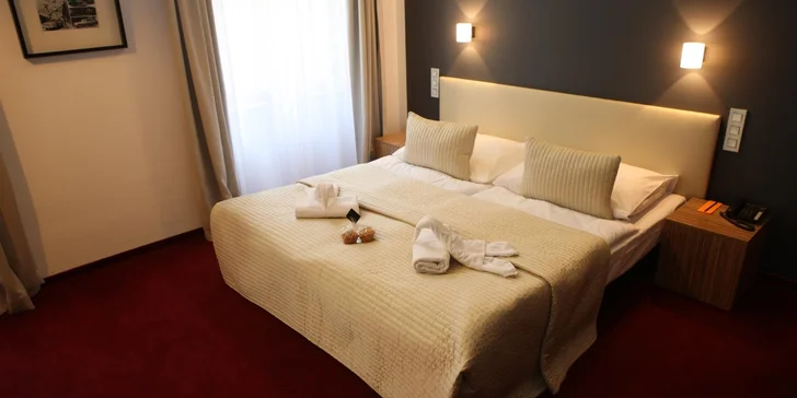 Romantika v centre Prahy - elegantný 4* hotel, komfortné ubytovanie a chutné raňajky